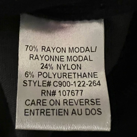 ALICE + OLIVIA Designer Leggings Black Faux Leather Side Panel Size XS NWT - Picture 9 of 11